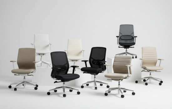 Variety of ergonomic chairs